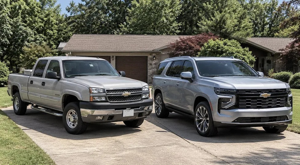 SUV, Your Old Half-Ton Weighs Less Than Your New SUV