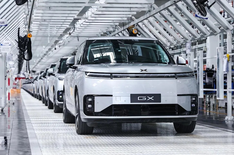 Xpeng, Robotaxi, Xpeng robotaxi rolls off the production line