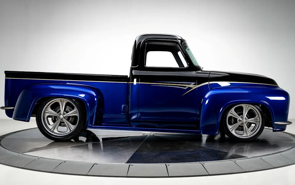 Supercharged 509 V8-Powered 1953 Ford F-100 Is a Roadster Shop Restomod Showstopper