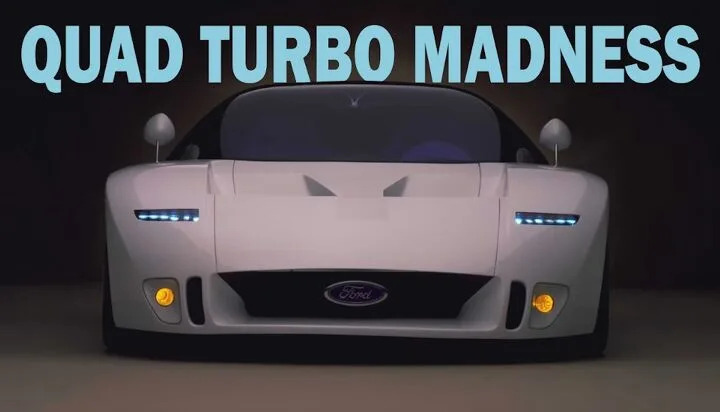 Ford, Ford GT90: The Quad Turbo V12 Dream