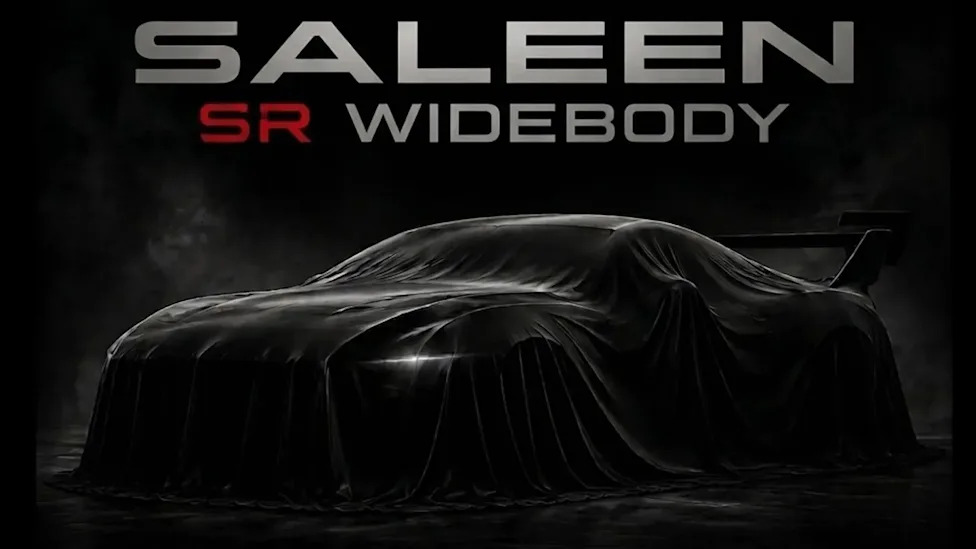 Saleen Teases Limited Edition Widebody Mustang With A Huge Rear Wing