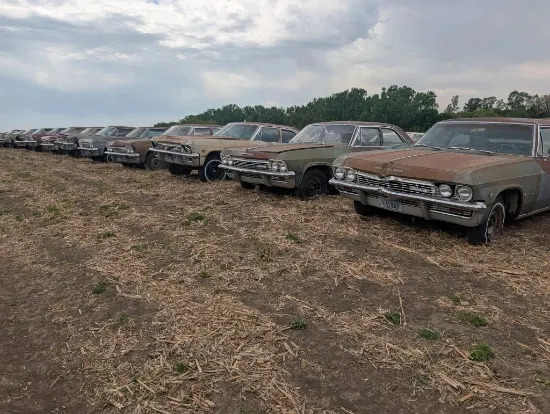 350 Chevrolets, 200+ Impalas: Robinson Family's Legendary Collection Heads to Auction in Nebraska