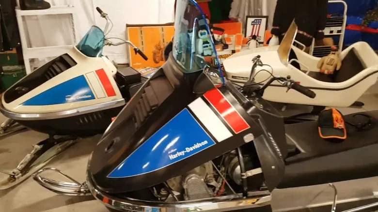 A Look At Harley-Davidson's Iconic Snowmobiles From The '70s