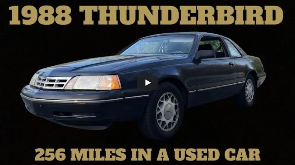 Ford, The 1988 Ford Thunderbird Sport I Bought Sight Unseen