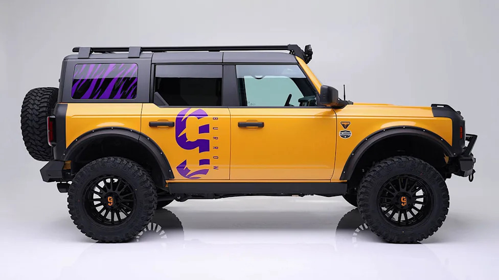 NFL Star Joe Burrow’s Custom Ford Bronco Is Heading to Auction