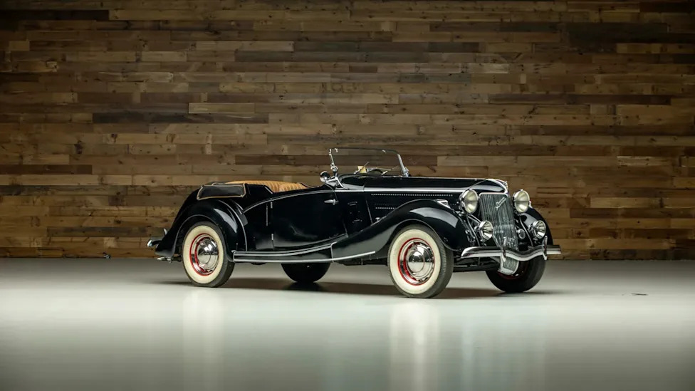 Rare 1936 Jensen-Ford Tourer with Clark Gable Ties Heads to Kruse Auctions' Auburn Fall Sale