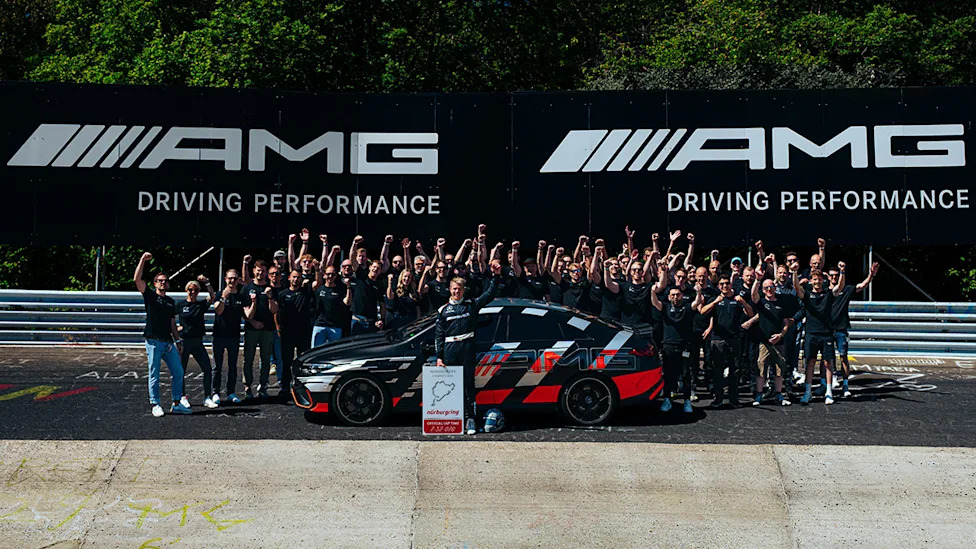 The New Mercedes-AMG CLA Just Broke a Nürburgring Record