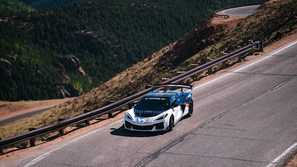 A Production Chevy Corvette Just Destroyed The Record At America's Most Dangerous Race