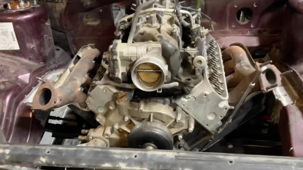 This Dodge Grand Caravan Became A Twin-Turbo Drift Minivan