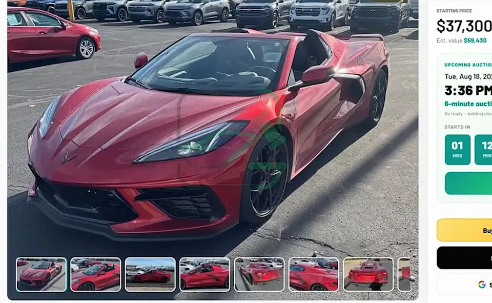 He Wired $39k for a 2022 Corvette—Then the Website Blocked His Number and Sold the Car Again