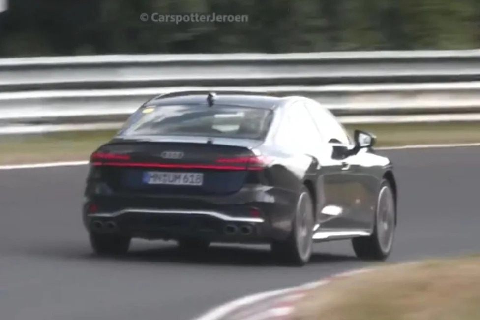 2027 Audi S6 Spied Undisguised And Looking Ready To Slide