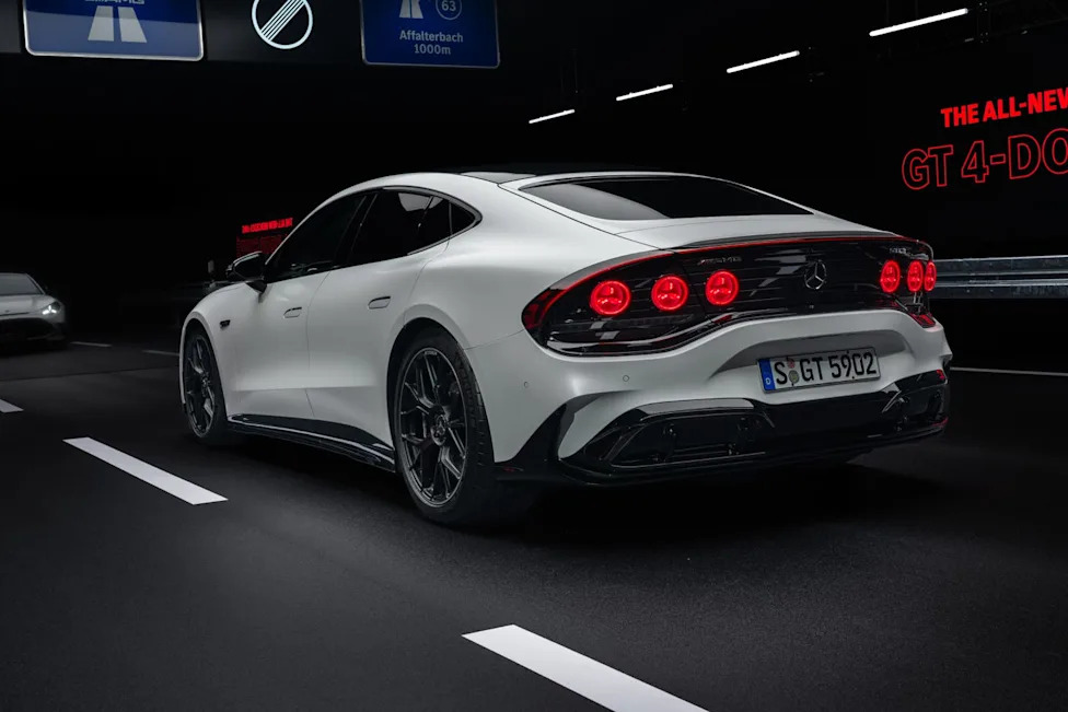 Nailing the GT 4-Door EV's Synthetic V-8 Noise Took a Few Tries, AMG Boss Says