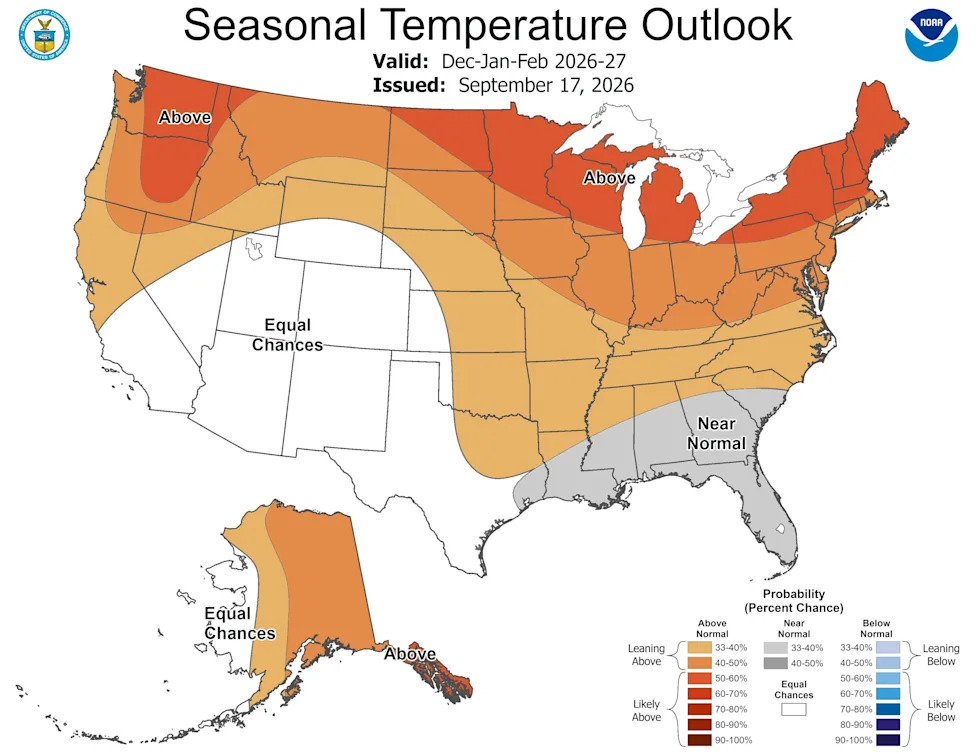 Map Shows Where America Is Bracing For Heavy Snow This Winter