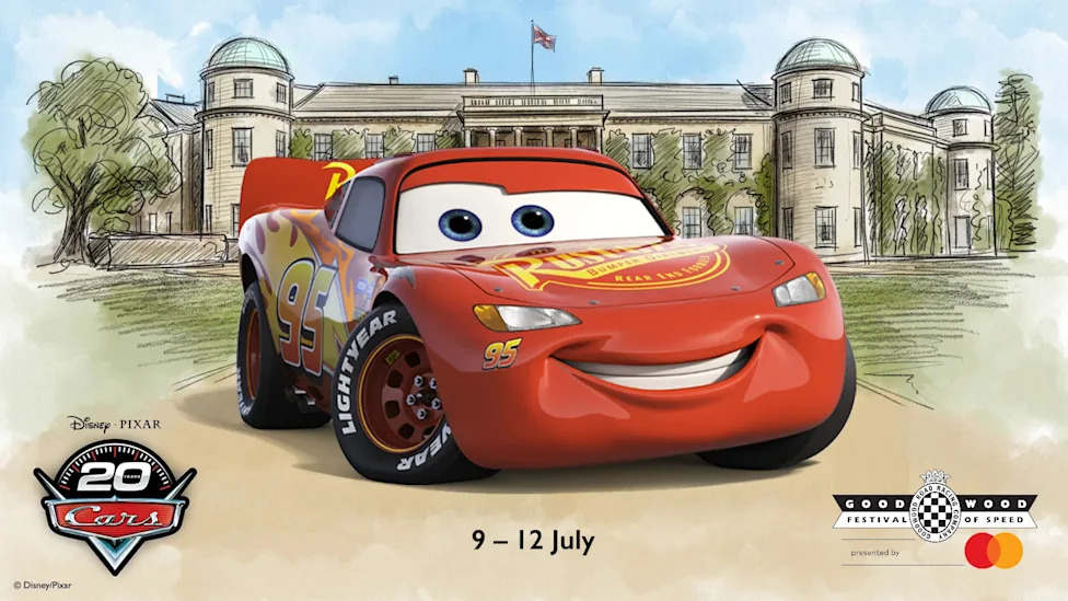 Lightning McQueen Joins the 2026 Goodwood Festival of Speed