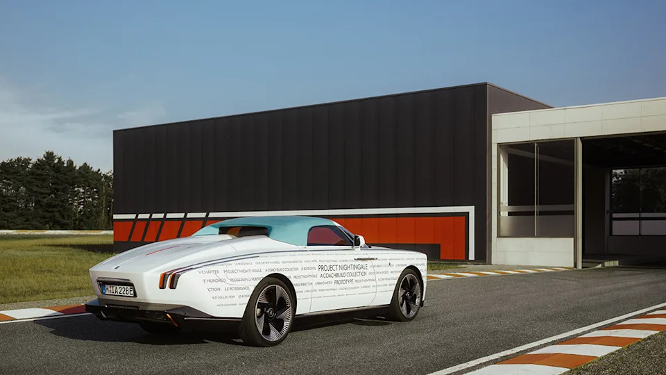 Rolls-Royce Has Begun Drive-Testing Its Project Nightingale Convertible