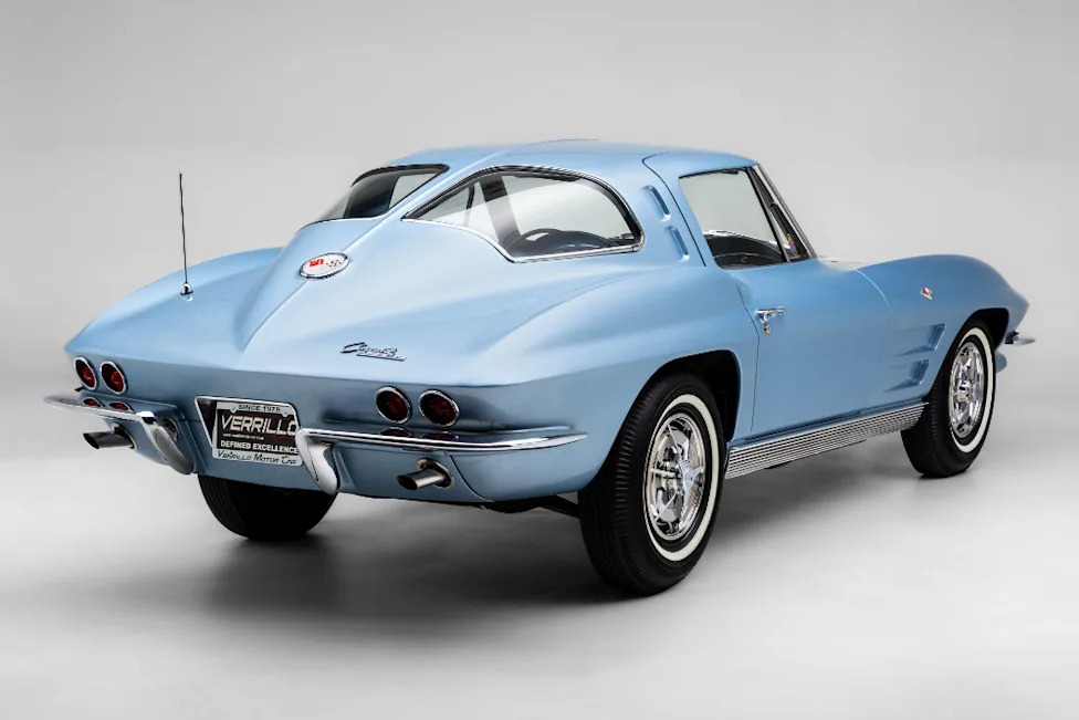 1963 Chevrolet Corvette Split-Window Coupe Crosses the Block at Saratoga Motorcar Auction