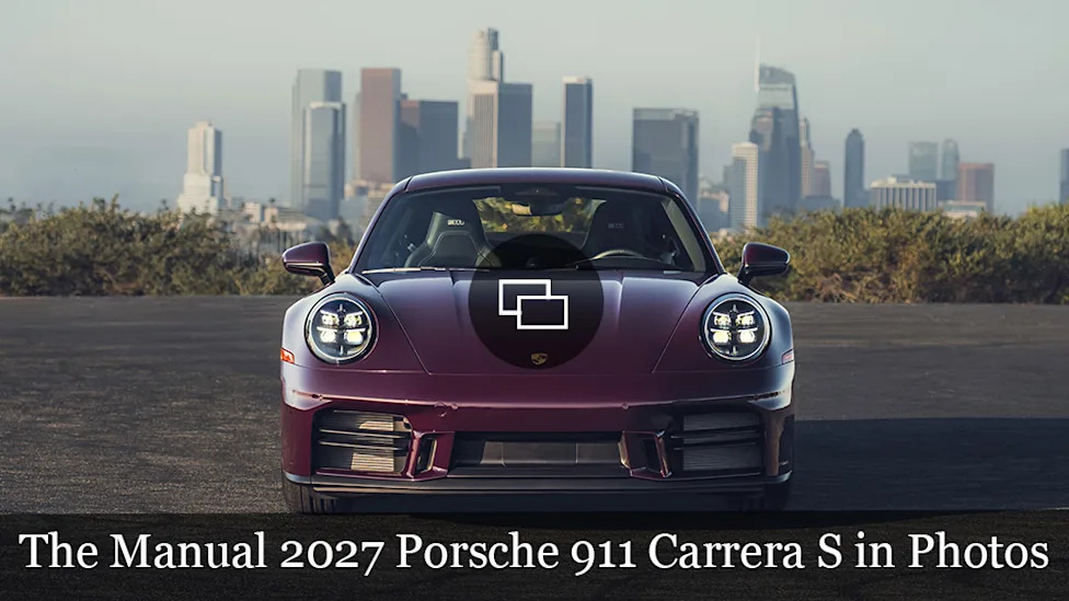 Porsche Is Bringing Back the Manual 911 Carrera S