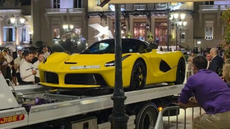 A Saudi Billionaire's Ferrari LaFerrari Broke Down in the Middle of Monte Carlo