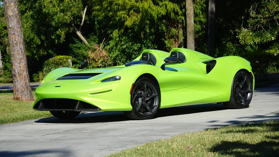 For Sale at Mecum: One-of-149 Napier Green McLaren Elva Roadster Has Just 645 Miles