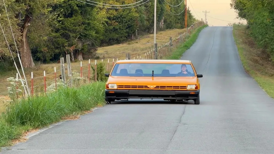 This Man Says He Has Made the Widest Street Legal Car in the World From a Ford Festiva