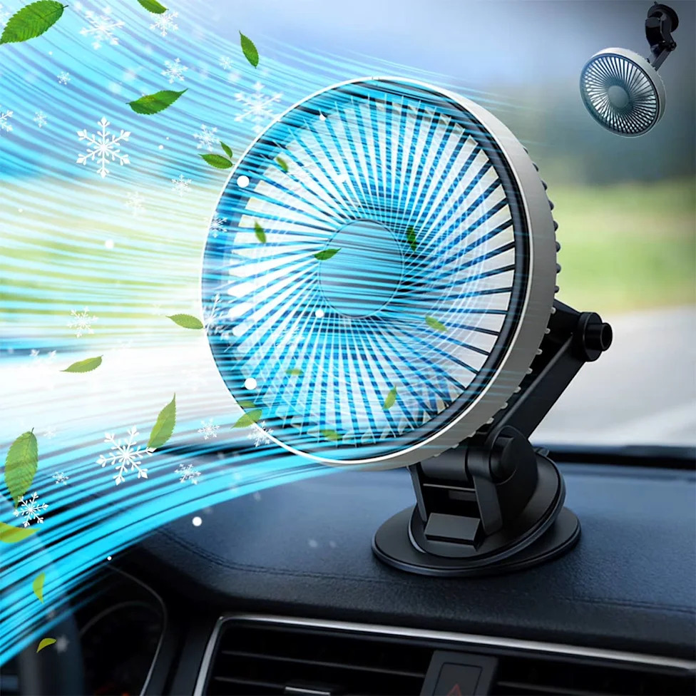 Walmart Just Slashed 50% Off a 'Small but Powerful' Rechargeable Car Fan That Shoppers Love