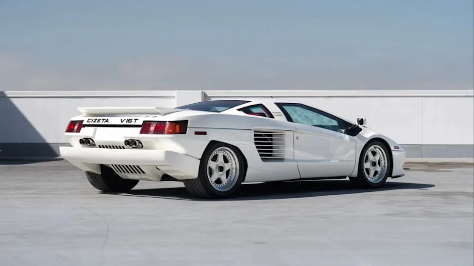 This One Of A Kind V16 Supercar Is Heading To Auction