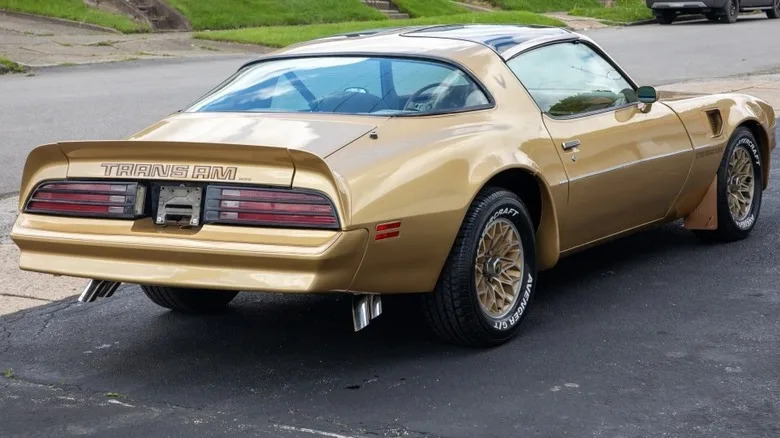 1978 Pontiac Trans Am For Sale With 94,000 Miles And Gold Finish Is Here For Your Rockford Files Fantasy