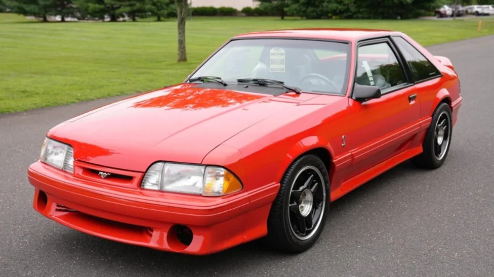 Here's Why The Rare 1993 Mustang SVT Cobra R Is So Valuable Today