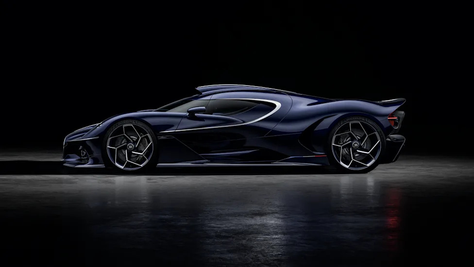 The One-Off Bugatti Destrier Is a Luxurious Take on the 1578-HP Bolide Track Beast