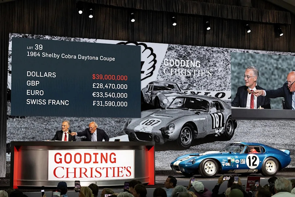 Monterey Car Week Auctions Shattered Records in 2026, With $762 Million in Sales