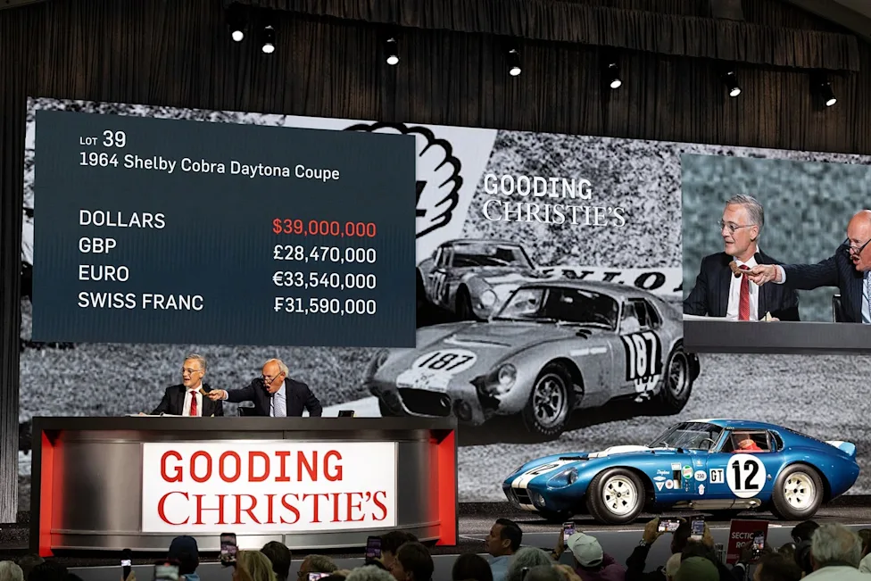 Monterey Car Week Auctions Shattered Records in 2026, With $762 Million in Sales