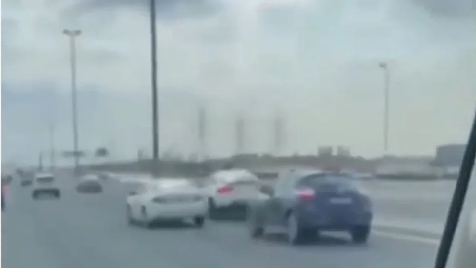 Tailgater Followed So Close He Could Read the Bumper Sticker. Then the Car in Front Moved, and Disaster Hit