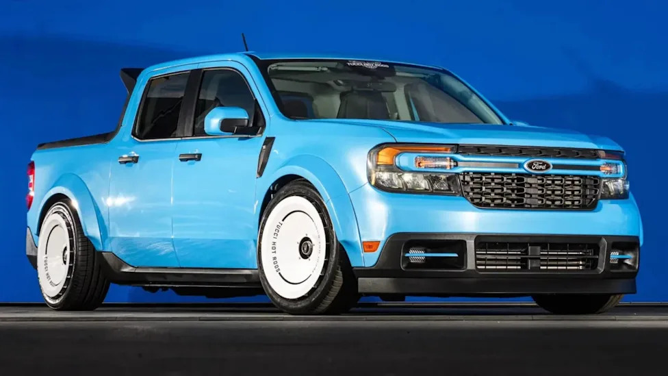 Tucci Hot Rods Is Giving The Ford Maverick A Twin-Turbo Coyote V8