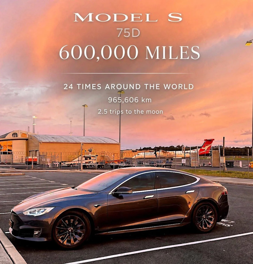 This Tesla Model S Hit 600,000 Miles With Just One Battery Change