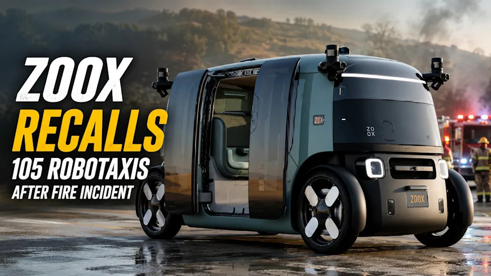 Zoox Recalls 105 Robotaxis After One Drove Into a Fire Scene
