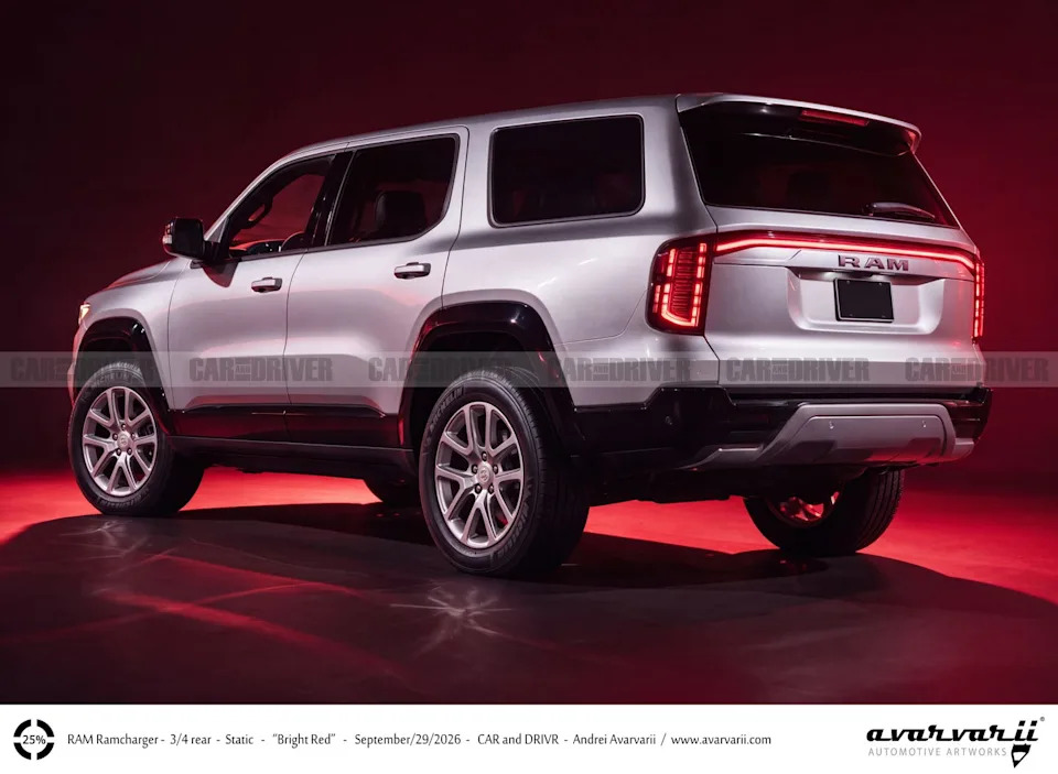 2028 Ram Ramcharger Is a Burly, Full-Size, V-8-Powered SUV Worth Waiting For