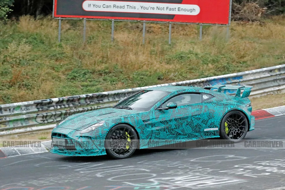 Want a More Aggressive Aston Martin Vantage? The New RS Version Was Spied Testing with Aggro Aero