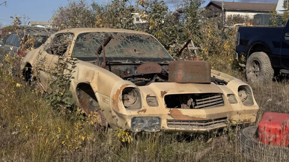 Here's The Coolest Car I Found At A Junkyard On Top Of The World