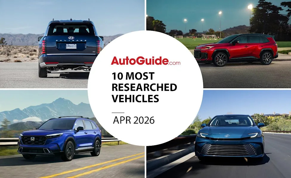 Most Researched Vehicles: April 2026