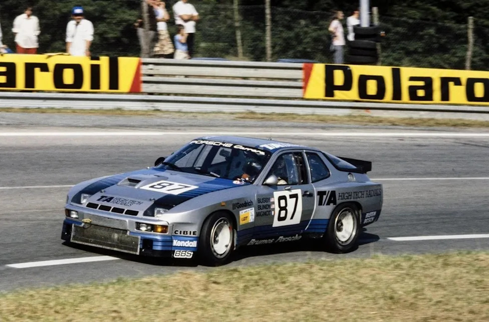 This Le Mans-Winning Porsche 924 Carrera GTR Is Brumos History on Street Tires