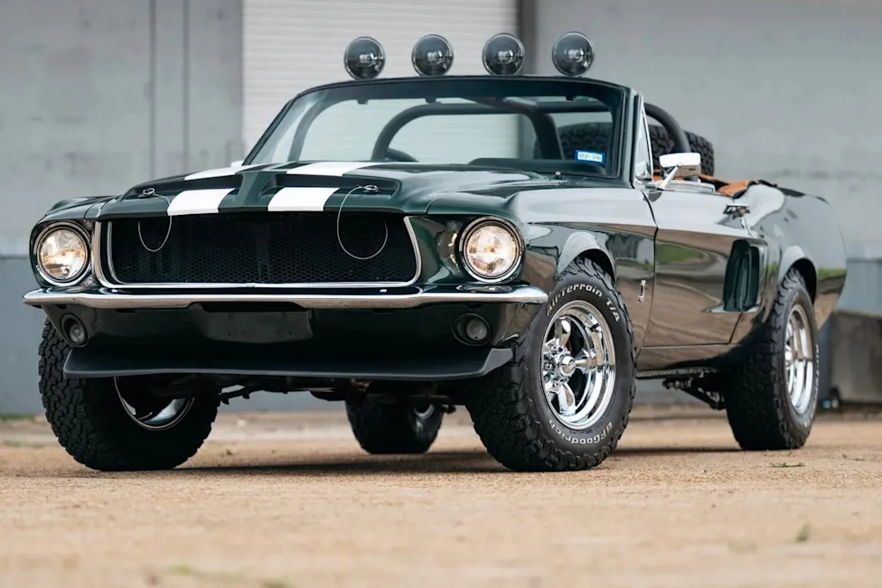 This Thomas Crown-Style Mustang Wasn't Born a Convertible. That's the Whole Story.