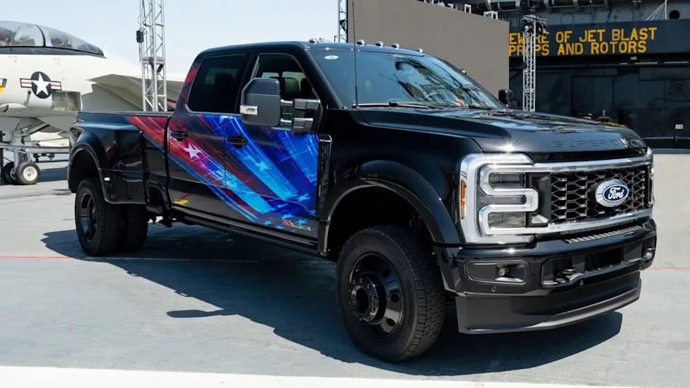 Ford Custom Garage Introduces Extremely Patriotic 'Proud To Honor' Package For U.S. 250th Anniversary