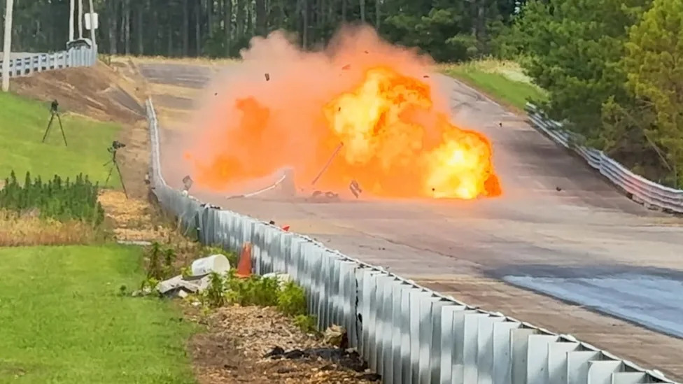 How a Tesla Cybertruck Fared in a Crash Test With a Ford F-150