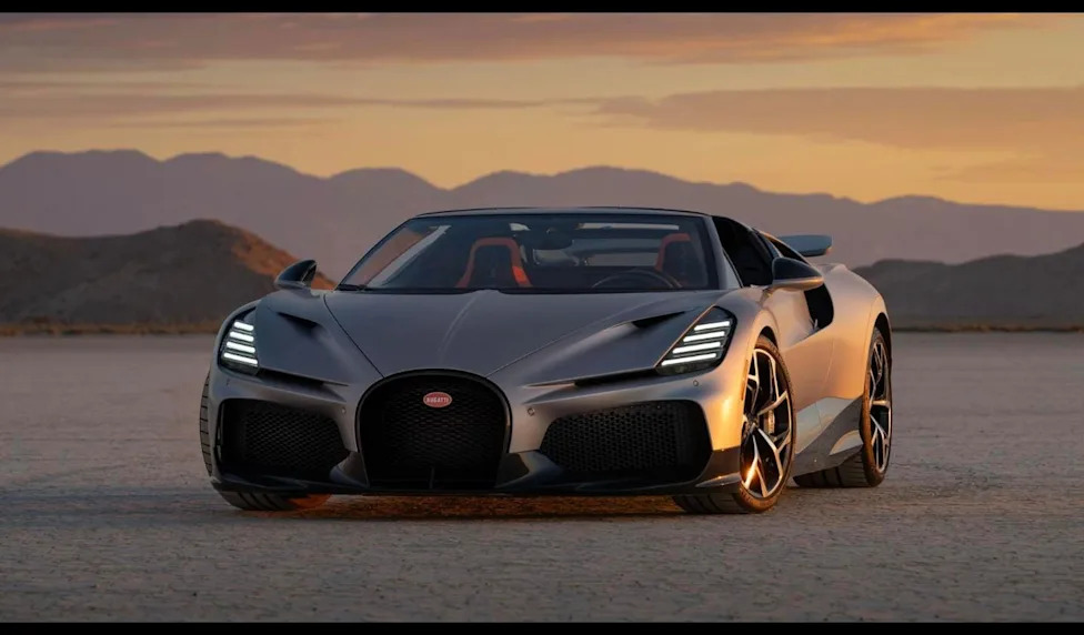 Bugatti, One of 99: 2025 Bugatti W16 Mistral Heads to Broad Arrow's Quail Auction as the World's Fastest Roadster