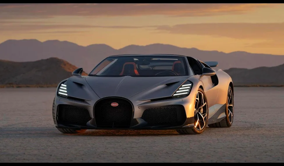Bugatti, One of 99: 2025 Bugatti W16 Mistral Heads to Broad Arrow's Quail Auction as the World's Fastest Roadster