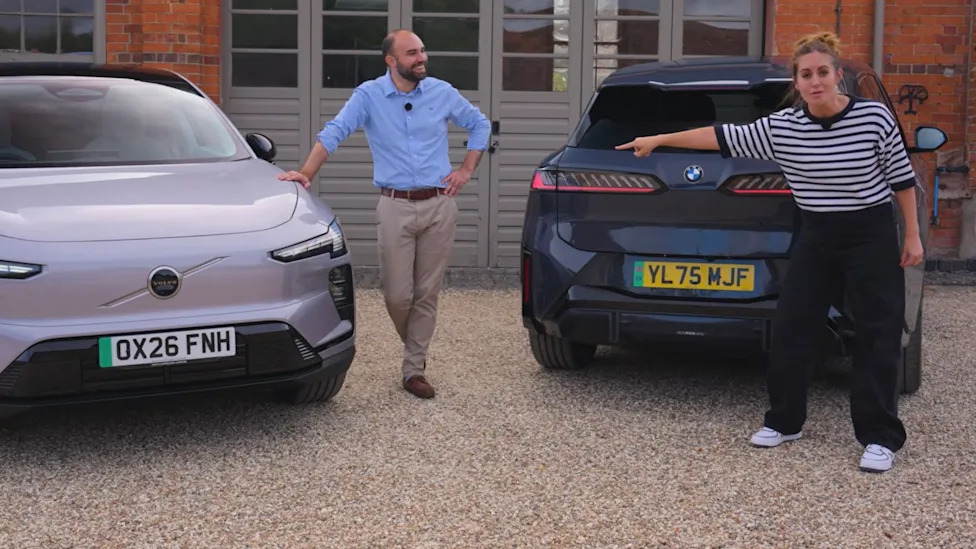Volvo EX60's 503-mile promise puts BMW iX3's top spot under pressure