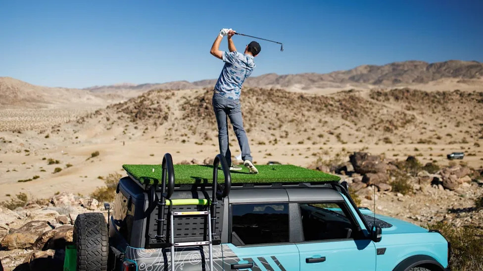 How Ford Broncos Became the Ultimate Golf Carts in the Desert