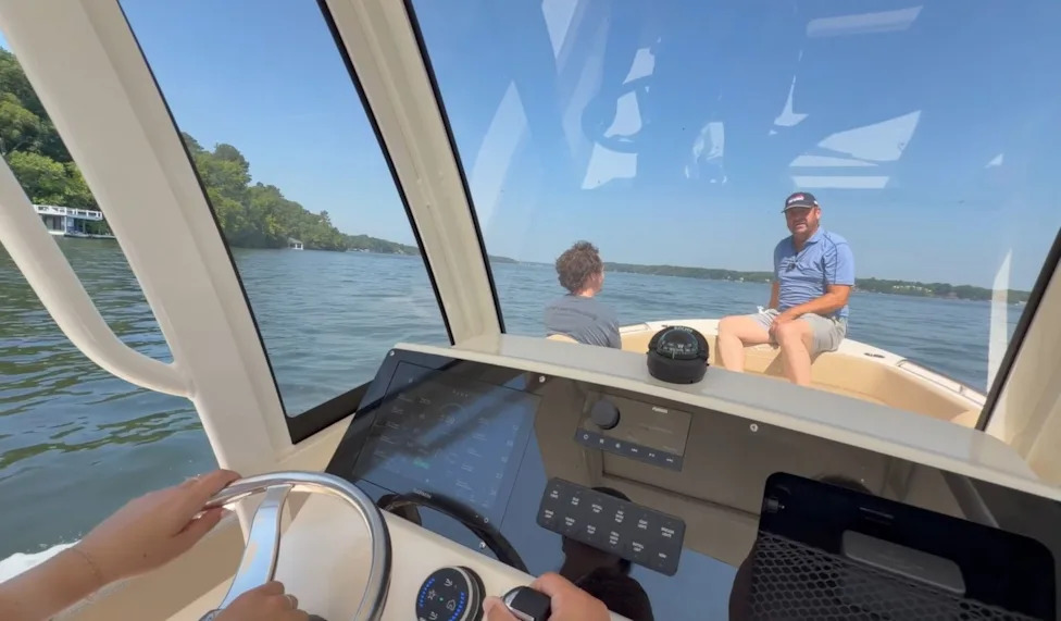 Their gas boat froze, cracked, and died — then an electric boat saved their weekend