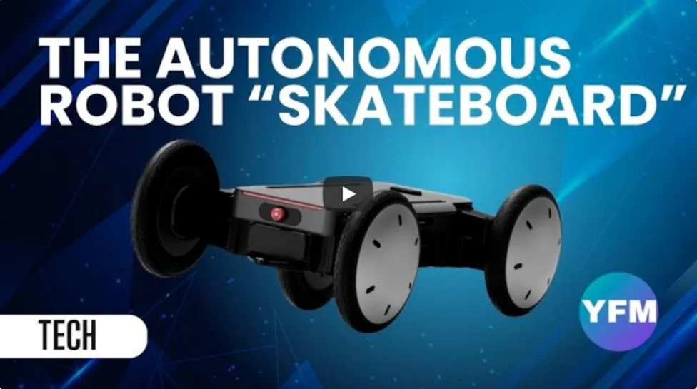 Hyundai, Hyundai's MobED Autonomous Robot Skateboard Handles Range of Applications