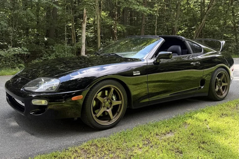 Toyota, 1997 Toyota Supra Turbo 15th Anniversary Edition Bids Past $52K on Cars & Bids